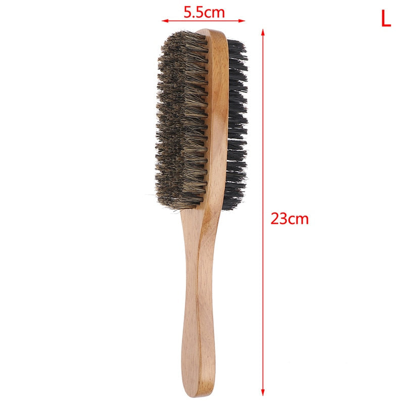 Men Boar Bristle Beard Brush